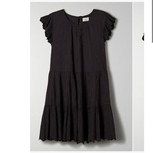 Aritzia Wilfred Sidonie Dress Black Size Small